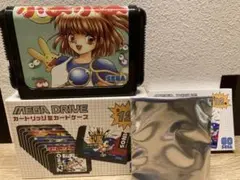 メガドライブカートリッジ型ケース ぷよぷよICステッカーセットセガ新品未使用