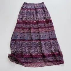 美品✨ジャーナルスタンダード ロングスカート フレア　エスニックのサムネイル