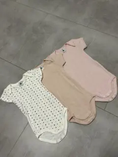 PETIT BATEAU ベビー肌着 3枚セット74cm