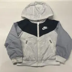 Nike フード付きジャケット ホワイト/グレー/ネイビー