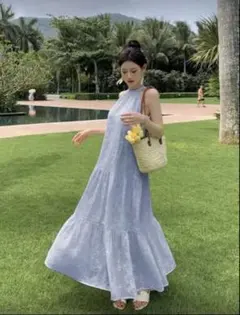 Dazy ミントブルー ワンピース