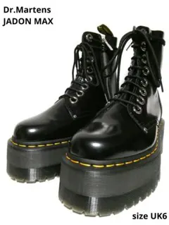 ハードモデル！極上美品！ドクターマーチンJADON MAX極厚ソール8ホール