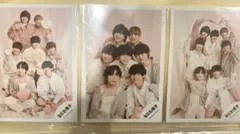 ホワイトデー　なにわ男子　公式写真　オフショット　集合