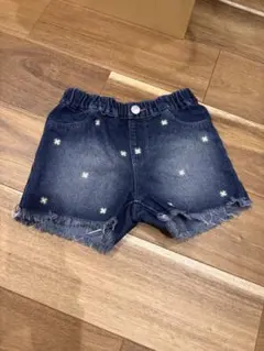 西松屋　デニムハーフパンツ　130