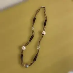 ビーズネックレス ネックレス