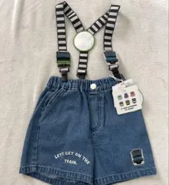 130 バースデイ　鈴川絢子 サスペンダー付パンツ JR 電車 山手線　パンツ