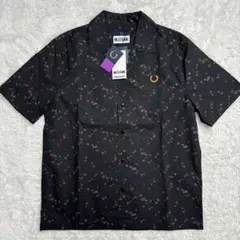 【新品未使用】FRED PERRY×MILESKANE 半袖シャツ Mのサムネイル