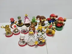 任天堂 amiibo スーパーマリオシリーズ フィギュア まとめ売り 16体