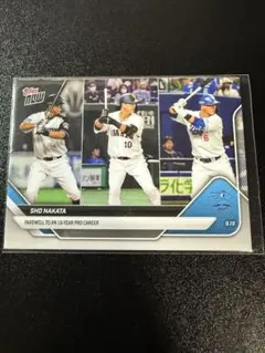 topps now 中田翔／2025−160 引退セレモニー