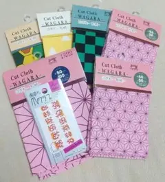 鬼滅の刃風　はぎれ　ネイルシール　【匿名配送】