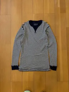 old UNIQLO サーマルボーダーロンT - メルカリ
