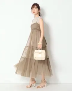 ローリーズファーム】 mamiプロデュース シアワセレースミニワンピ