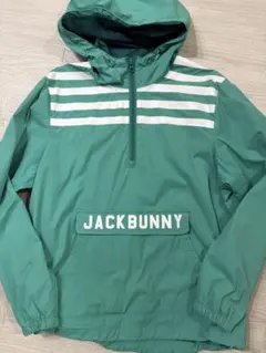 JACKBUNNY グリーン ストライプジャケット