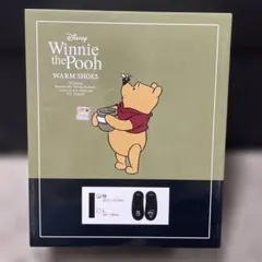 Disney Winnie the Pooh Warm Shoes 黒M