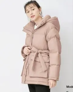 GU RENUヒートパデットオーバーサイズコート ダウンジャケット