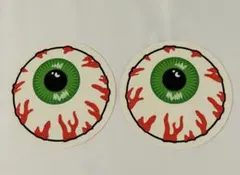 【希少】MISHKA ミシカ 目玉 ステッカー 2枚セット