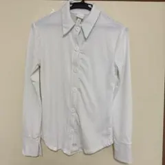 【最終値下げ】白　オフホワイト　上着　羽織りもの　H&M 155