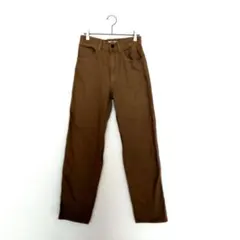 ユニクロユー レギュラーフィットストレートハイライズジーンズ 25 黄緑