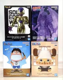 ワンピース フィギュアセット ルフィ チョッパー ワンピース フィギュア ルフィ チョッパー 3点セット - メルカリ