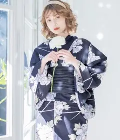 Dita 1人で着られる浴衣5点セット 和歌山染工日本染め 美品 - メルカリ