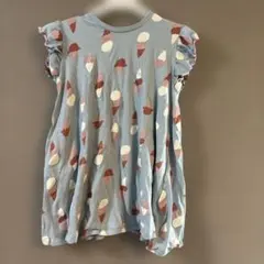 マーキーズアイスクリーム柄ワンピース120
