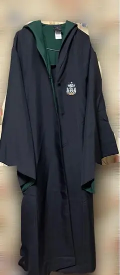 スタジオツアー公式 ハリーポッター スリザリンローブ サイズL、ロケット杖セット