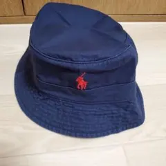 ラルフローレン ネイビー バケットハット