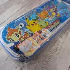 【新品未使用 未開封】ポケットモンスター スライド式 カトラリーセット 青
