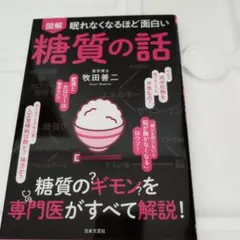 眠れなくなるほど面白い 糖質の話 牧田善二