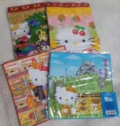 ハローキティご当地タオルハンカチ7枚セット - メルカリ