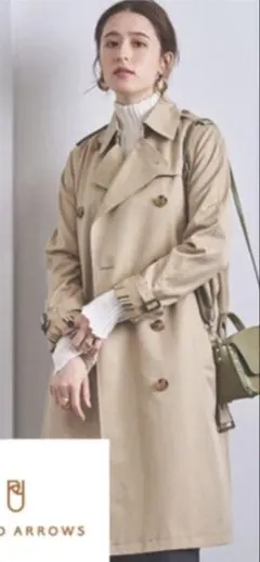 【美品✨】ユナイテッドアローズ　ギャバトレンチコート