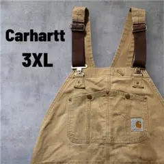 80s Carhartt 100周年モデル ダック地 オーバーオール ダブルニー