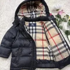 ✨極美品✨バーバリーロンドン　ダウンジャケット　3way メガチェック　100A
