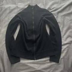 00s archive high neck zip knit y2k