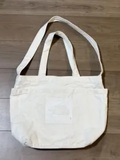 THE NORTH FACE ザノースフェイス トートバッグ ショルダー 白