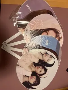 SANA うちわ 4枚セット TWICE