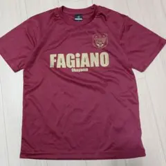 FAGIANO Okayama ワインレッド TシャツM1044番