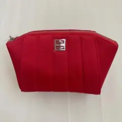 GIVENCHY ジバンシィ 赤ポーチ／未使用・箱付きのサムネイル