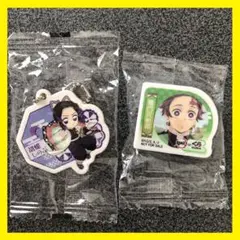 くら寿司　鬼滅の刃　胡蝶しのぶ　竈門炭治郎　ラバーチャーム　消しゴム