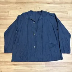 MUJI 無印良品 ヘンプ100% カバーオール ジャケット ベーシック XL