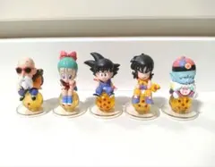 ドラゴンボール　キャラプッチ　5種セットのサムネイル