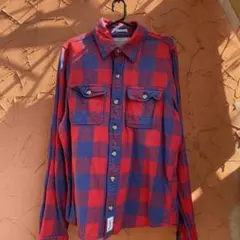 ゲリラ新品全盛期アバクロ高級コットンシャツAbercrombie&Fitch Ｍ
