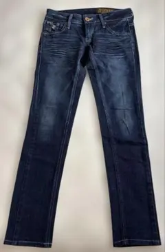 ダークブルー スキニーデニム　27×32