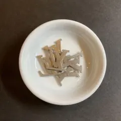 合金　カボション　シルバー　5個セット