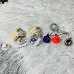 小鳥　ミニフィギュア 6点セットまとめ売り　キーホルダー