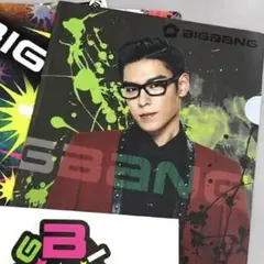 BIGBANG T.O.P タプ 一番くじ クリアファイル＆ステッカー