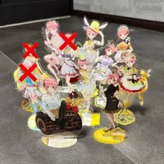 五等分の花嫁　中野一花　アクリルスタンド　まとめ売り　セット