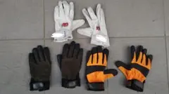 救助訓練用革手袋