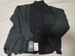 Needles 7 CUT SHIRT ブラックリメイクシャツのサムネイル
