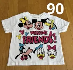 リトシー　ミッキーアンドフレンズ　Tシャツ　90のサムネイル